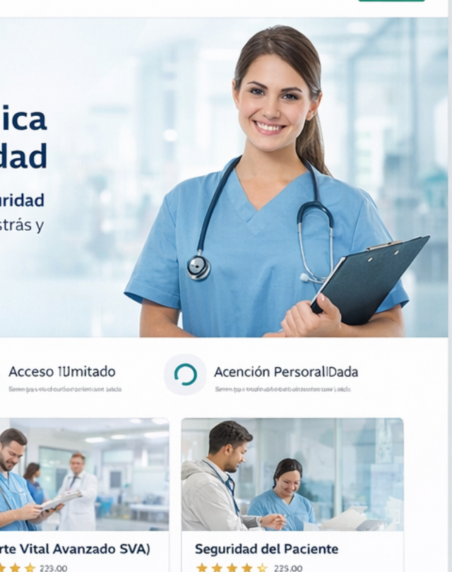 Profesional de salud de Salus Forte